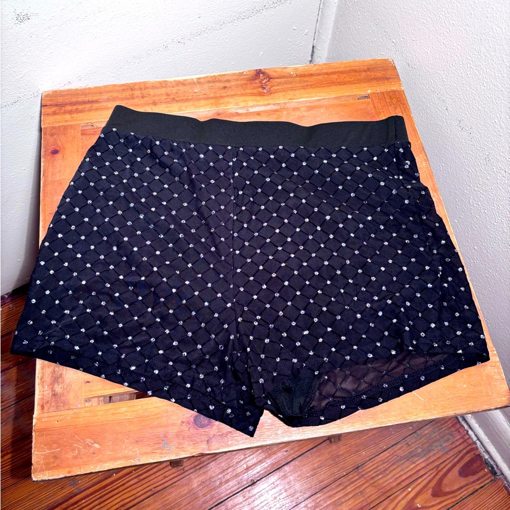 SHEIN Glitter Shorts